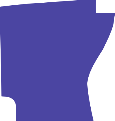 Map of Arkansas showing Albumza availability