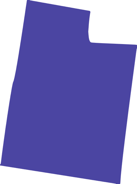 Map of Utah showing Albumza availability